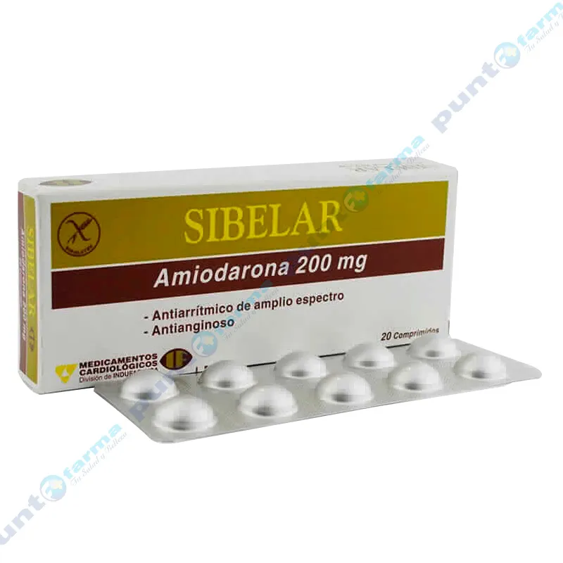 amiodarona 200 mg