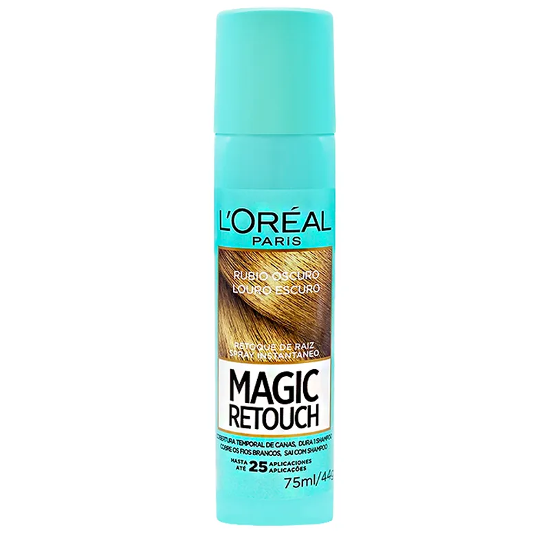 Retocador de Raíces Magic Retouch Rubio Oscuro L´Oréal Paris - 75mL