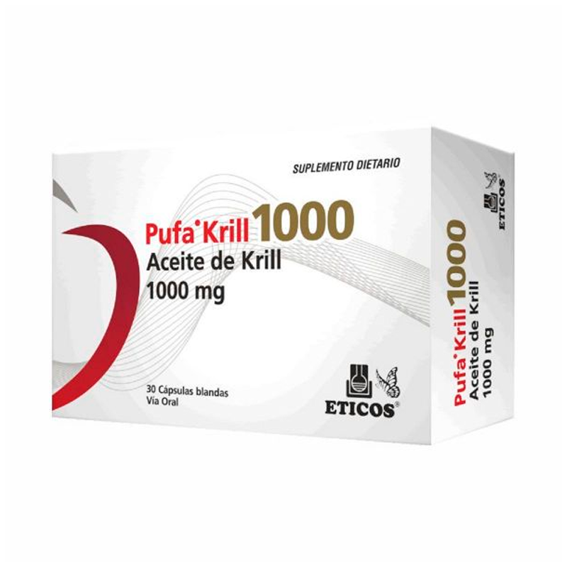 Suplemento Dietario De Aceite De Krill 1000 Mg Pufa Krill Contiene 30 Capsulas Blandas Punto 5306