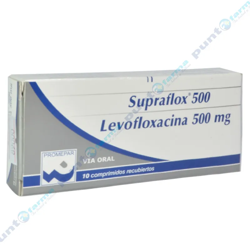 Supraflox 500 - Caja de 10 comprimidos