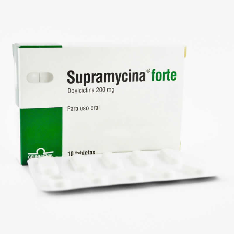 Doxiciclina Cápsulas De 100 Mg