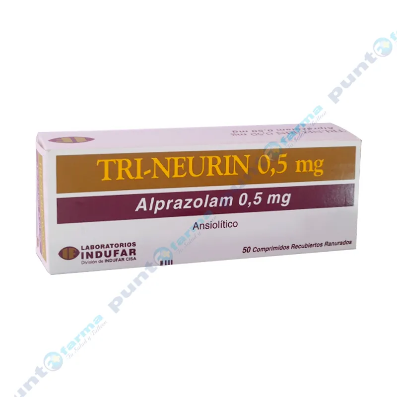 Tri-Neurin 0,50 mg - Cont. 50 comprimidos revestidos