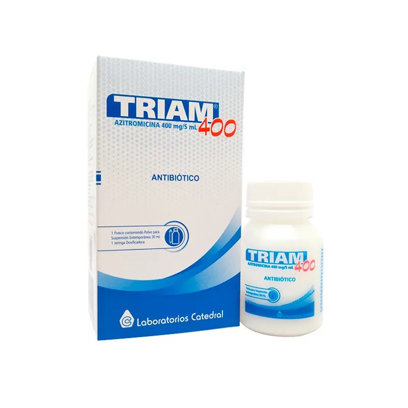 Triam 400 Azitromicina 400 mg - 30 mL