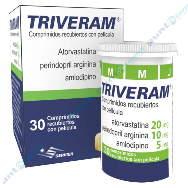 Triveram Atorvastatina 20 mg - Cont. 30 Comprimidos