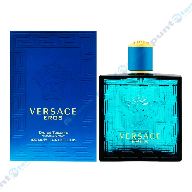 Eros Eau De Toilette Versace 100 Ml Punto Farma