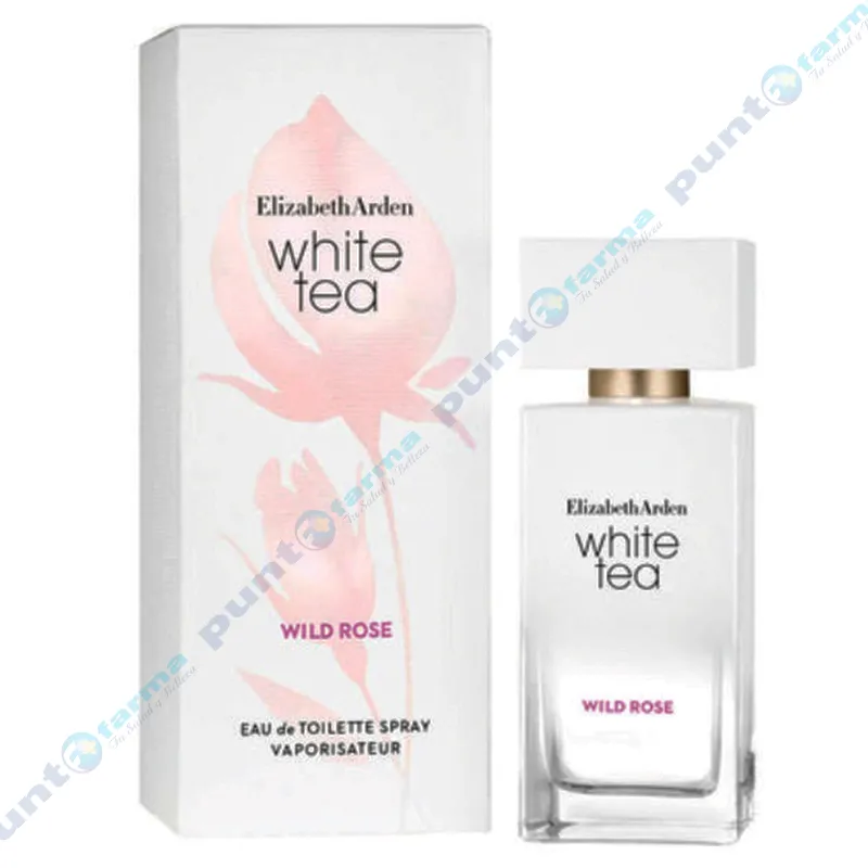 White Tea Collection Wild Rose Edt - 50ml