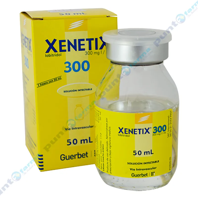 Xenetix 300 Solución Inyectable - 50 mL