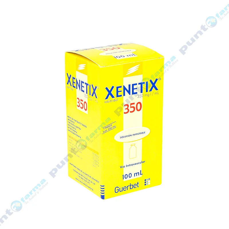 Xenetix Iobitridol 350 mg/mL. - 100 mL. Solucion Inyectable.