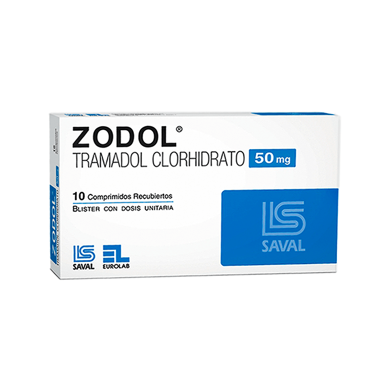 Zodol Tramadol Clorhidrato 50 Mg Caja De 10 Comprimidos Punto Farma