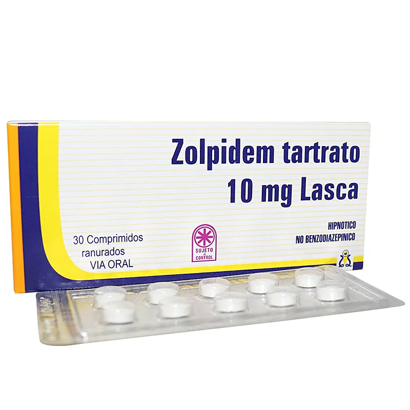 Zolpiden Tartrato 10 Mg - Caja De 30 Comprimidos Ranurados | Punto Farma