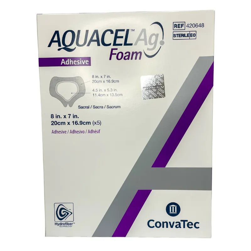 Aposito Convatec Aquacel Sacral - Caja de 5 Unidades