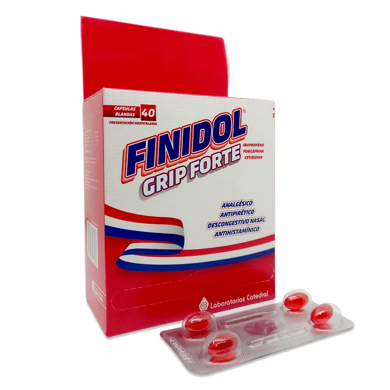 Finidol Grip Forte Cont. 40 Capsulas