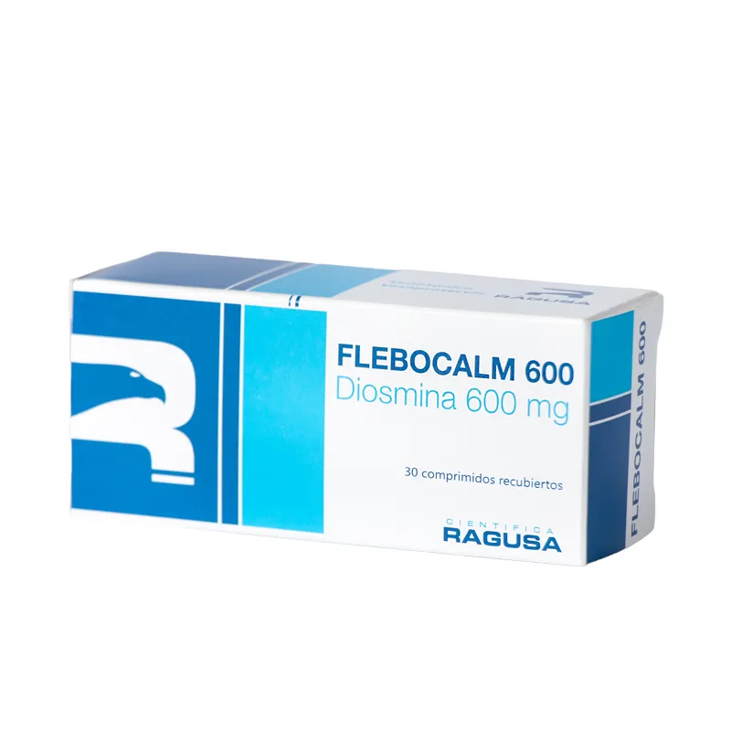 Flebocalm Diosmina 600 mg - Cont. 30 Comprimidos Recubiertos