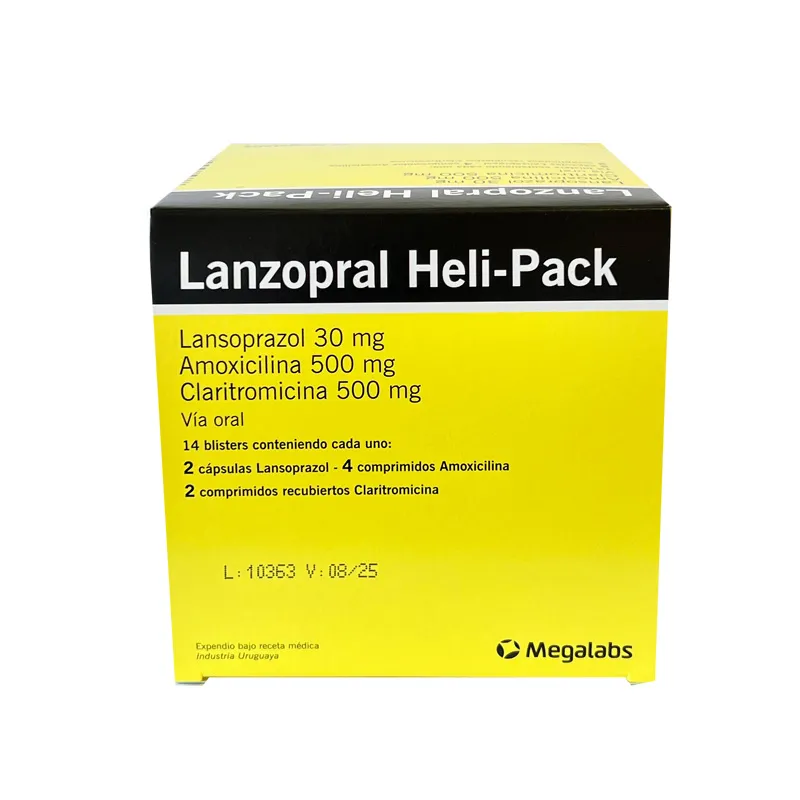 Lanzopral Heli - Pack - Cont. 14 Blisters.