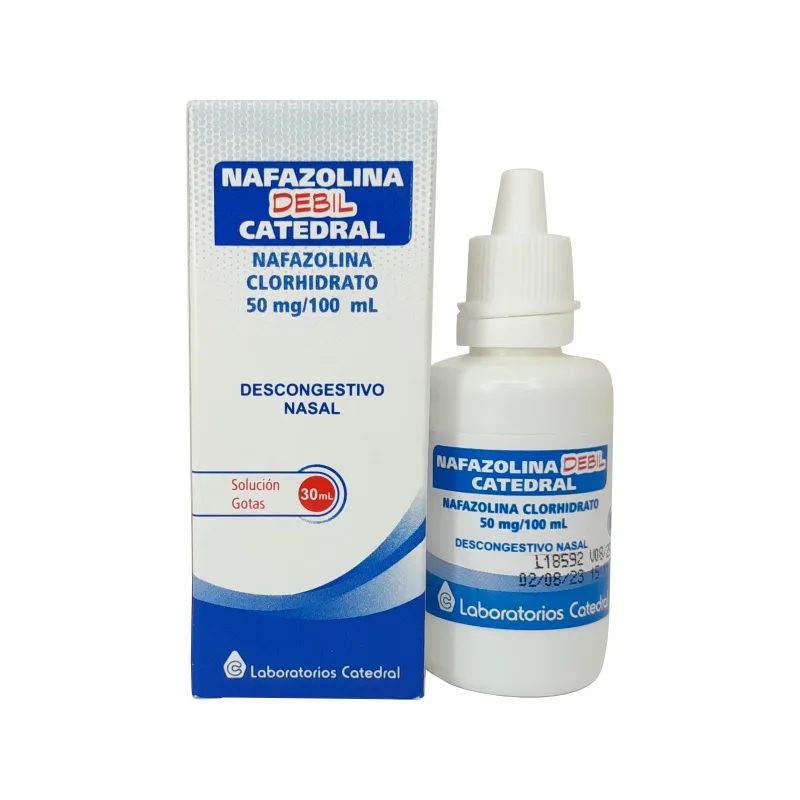 Nafazolina Debil Clorhidrato - Solución Gotas 30 ml.